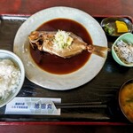 池田丸 - エボダイの煮魚定食 いただきます(^○^)