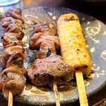 Yakitori Banchou - 串盛り合わせ5本