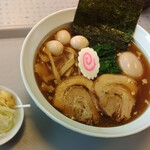 麺カフェ ひまわり - 生姜醤油ラーメン