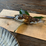 山菜料理 みたき園 - やまめ山椒味噌焼き