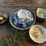 山菜料理 みたき園 - おから、わらび