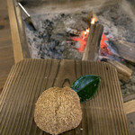 山菜料理 みたき園 - わらび餅は今年最終営業日のサービス