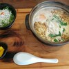 すさき駅前食堂 - 料理写真:鍋焼きラーメン&ちりめん丼ミニ