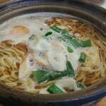 すさき駅前食堂 - 鍋焼きラーメン