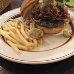 オールドニューダイナー - プルドポークバーガー