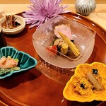 銀座 きた川 - 飾りを取るとこんな感じ