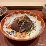 御料理 寺沢 - 須萬鰹の藁焼き