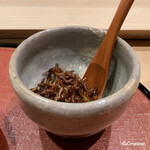 御料理 寺沢 - ちりめんじゃこの釘煮