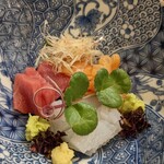 割烹 市川 - お造りは本鮪・赤貝・烏賊