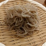 割烹 市川 - 今回は鴨つけ蕎麦でお願いしました（鴨肉食べちゃった後撮影）
