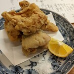 割烹 市川 - 河豚の唐揚げ