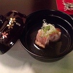 喜和美家 - Ｈ25.05②　【御椀】　甘鯛潮仕立て　焼き豆腐　芽葱