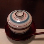 喜和美家 - Ｈ25.05②　【温物】　岩田養鶏場玉子と自家製豆腐の茶碗蒸し