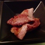 喜和美家 - Ｈ25.05②　【強肴】　えばらハーブ豚未来炙り焼き