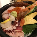 さかなや道場 - 海鮮丼(上)