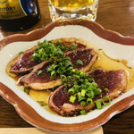 かも料理　まりも本店 - 鴨のカルパッチョ