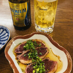 かも料理　まりも本店 - 鴨のカルパッチョ