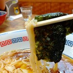 とら食堂 - 海苔の風味が合う