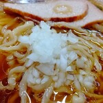 とら食堂 - 刻みタマネギ投入