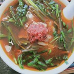 満州ニラら～めんの店 さかえや - 満州ニララーメン（大）