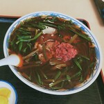 満州ニラら～めんの店 さかえや - 満州ニララーメン（中・辛味増し）