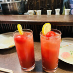 おかめ - トマト酎ハイ