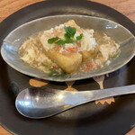 Karuthibeito - 揚げ豆腐のズワイガニと卵のあんかけ