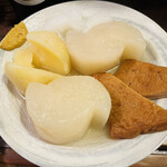 おかめ - 大根、じゃがいも、いか天