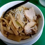 ラーメン つけ麺 今を粋ろ - ラーメン　メンマトッピング