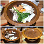 西新初喜 - ＊最初だけスタッフさんが火が通りにくいお野菜をお鍋に入れて下さいます。