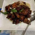 中華料理福園 - 黒酢豚