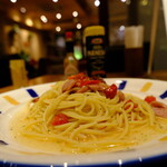 マイアミガーデン - spaghettiの塩っ気も決まっている