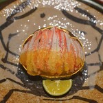 銀座くどう - 甲箱蟹、ジュレかけ