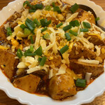 シルクロード料理 ブドウエン - 料理写真:麻婆豆腐チーズトッピング