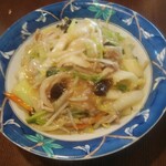 揚子江 - あんかけ焼きそば大盛り