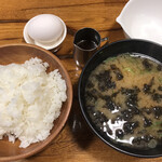 びっくりドンキー - 卵かけご飯