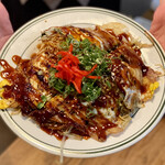 路地裏鉄板 こたろう - お好み焼き風 焼きそば