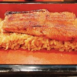 うなぎの豊川 - うな重、断面！