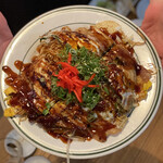 路地裏鉄板 こたろう - お好み焼き風