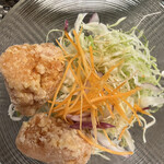 さんぽう - サラダ（唐揚げ付き）