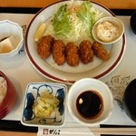 がんこ - 牡蠣フライ膳　1029円