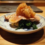 とり茶太郎 - ほろほろ鳥 胸肉ともも肉 たたき