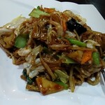 龍府 - 豚肉とキムチ野菜炒め