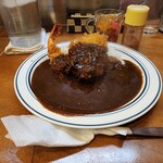 Kare No Nankai - メンチカツカレー大辛の辛め+エビフライ　900円+260円