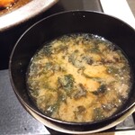 わらべ菜魚洞 - 味噌汁