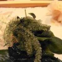 西麻布 拓 - 海ブドウ＋若布＋茗荷＋ガリ