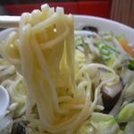 元華 - 中太麺は伊勢うどんを彷彿させる食感