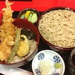 有喜屋 - ミニ天丼セット♪