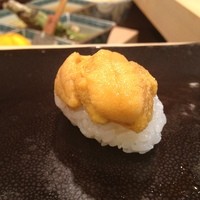 鮨 福原 - 余市のムラサキウニ