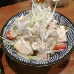 九州酒場ひとぼし - 冷しゃぶ豆腐サラダ